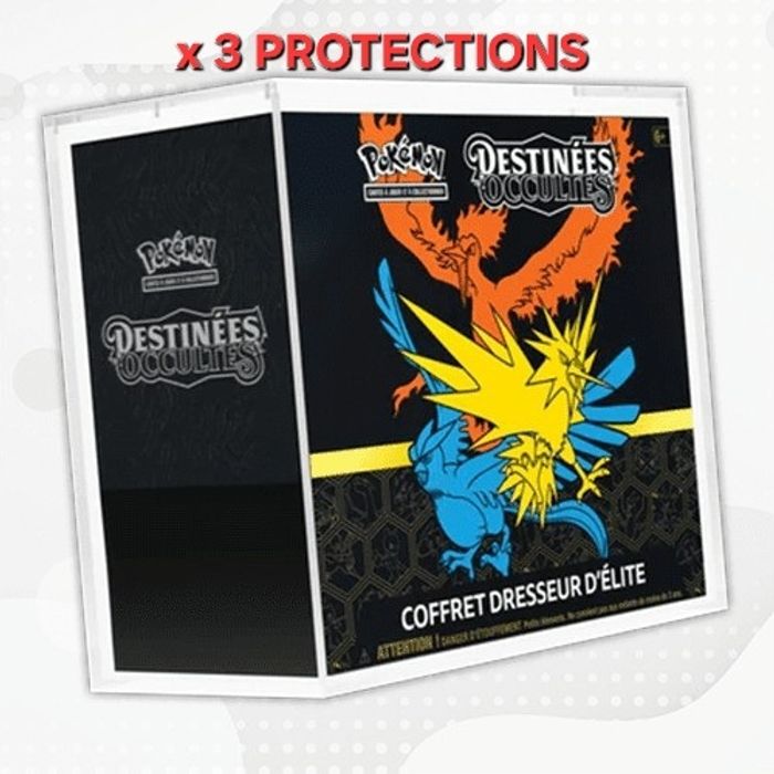 Lot de 3 protections ETB New Asia