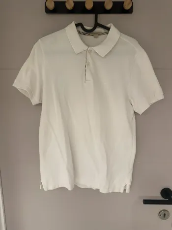 Polo Burberry blanc – Taille S