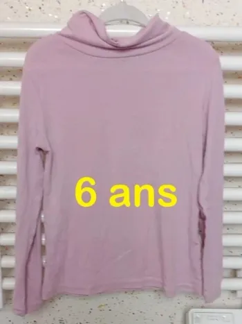 Sous pull rose Pick Ouic Taille 6 ans
