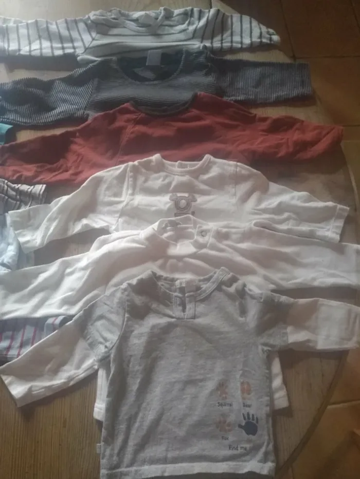 Tee shirt Garçon 6 Mois - photo numéro 3