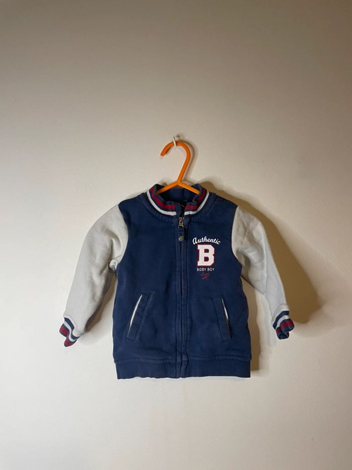 Gilet zippé orchestra 3 mois garçon