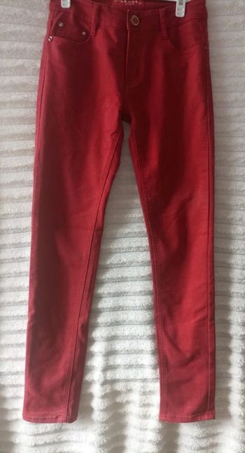 Jean femme rouge