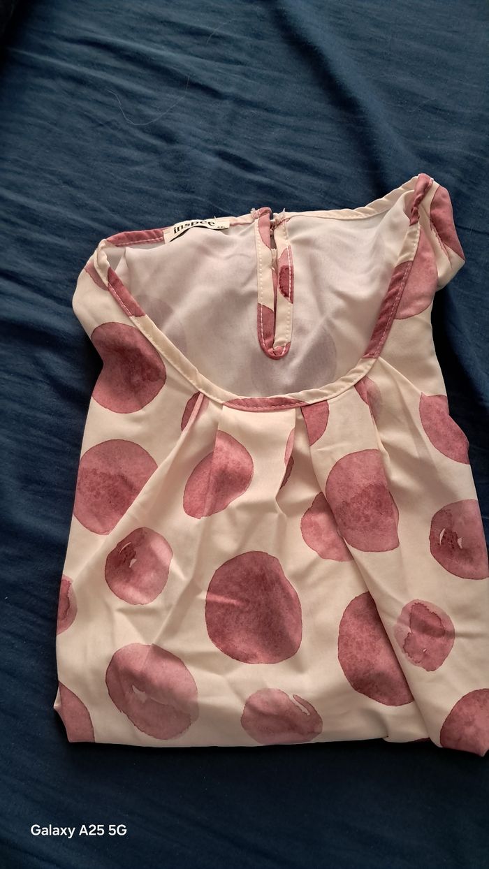 Blouson bicolore rose et blanc - photo numéro 3