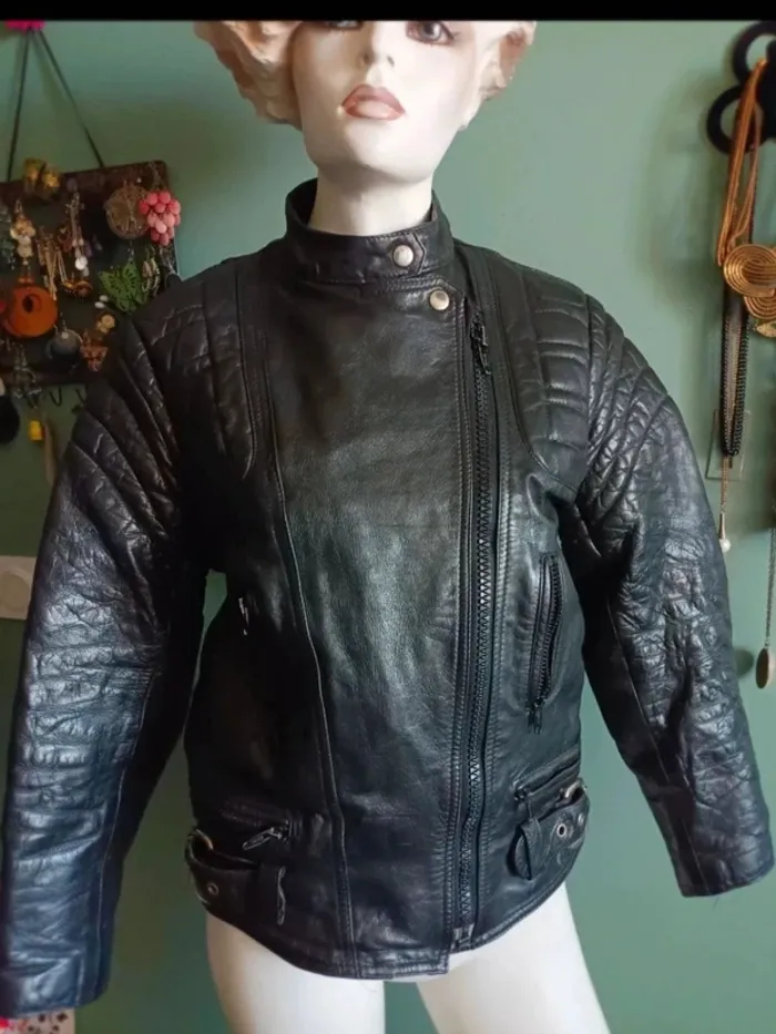 Blouson cuir vintage Fieldsheer 36 - photo numéro 4