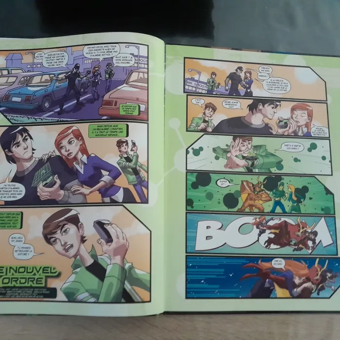 BD Ben 10 alien force tome 1 - mauvais garçon - photo numéro 2
