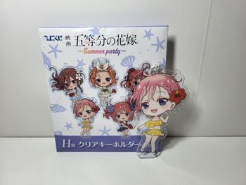 The Quintessential Quintuplets - Porte clé Stand Figurine Summer Party Ichika
