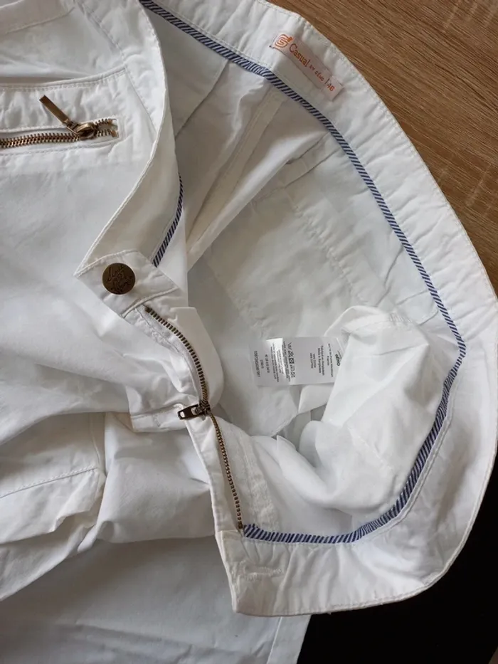 Panta-court blanc T46 - photo numéro 7