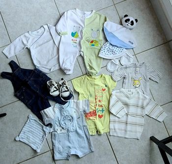 Lot 1 mois 56cm catimini