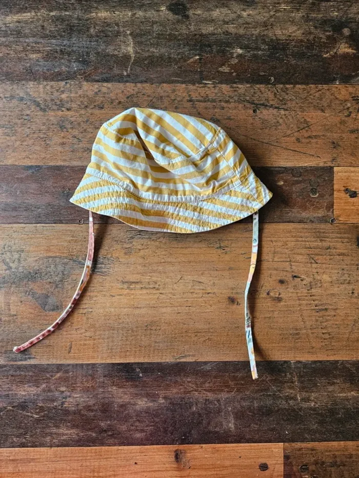 Bob chapeau bébé garçon réversible DPAM 18/24mois - photo numéro 2