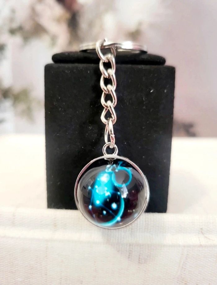 Porte-clés Constellation Verseau – Signe astrologique en 3D - photo numéro 2
