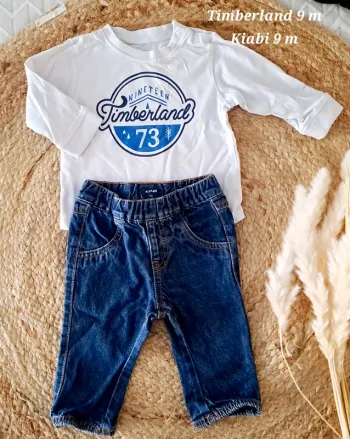 Ensemble timberland kiabi 9 mois
