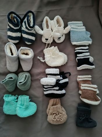 🌼 Lot chaussons et pantoufles 🌼
