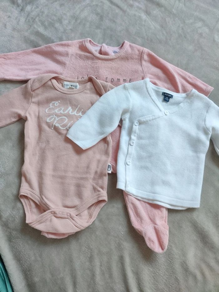 Lot 3mois 59cm Kiabi rabbit Bear Mots d'enfants