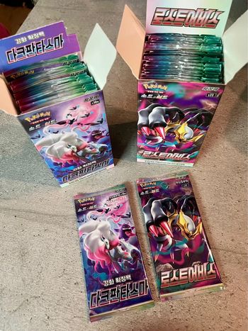Lot boosters cartes Pokémon : pack origine perdue