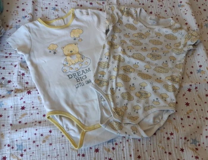 Lot de 2 bodies MC 24 mois