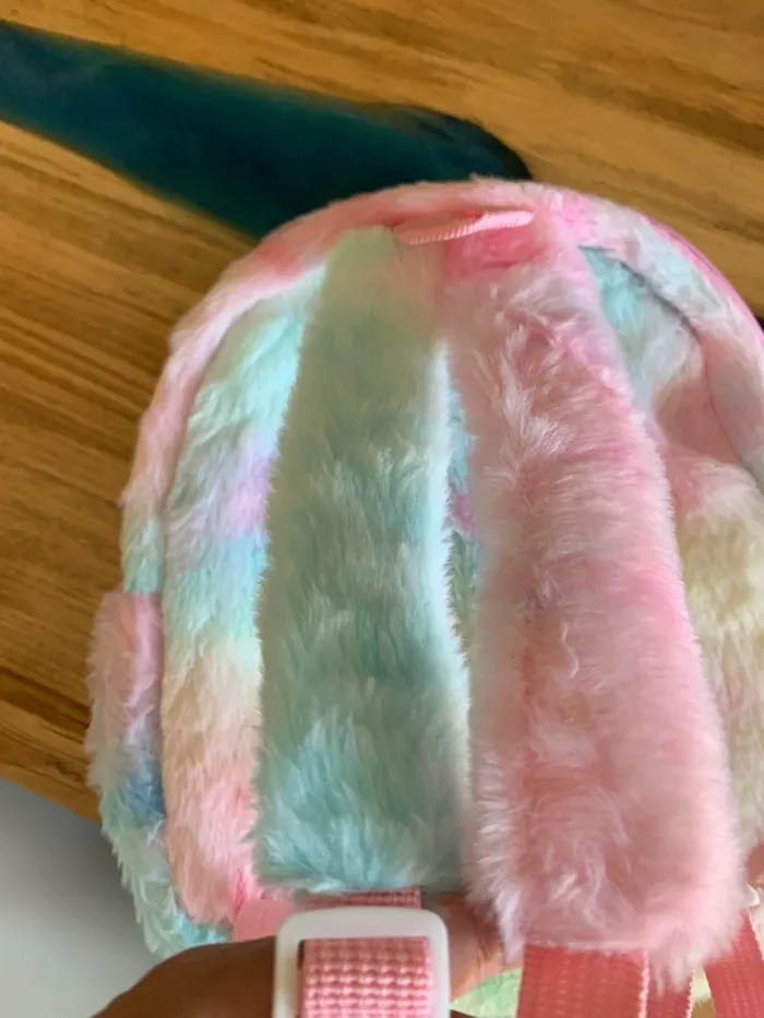 Sac à dos peluche licorne 🦄 - photo numéro 4
