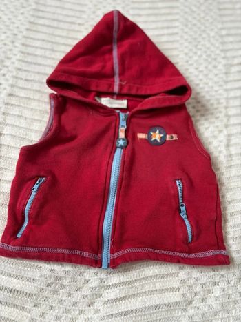 Veste sans manche garçon 12 mois