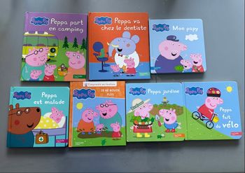 7 Livres Peppa Pig en lot ou à l'unité 