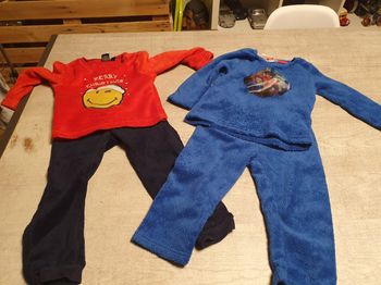 2 pyjamas chaud 2 ans