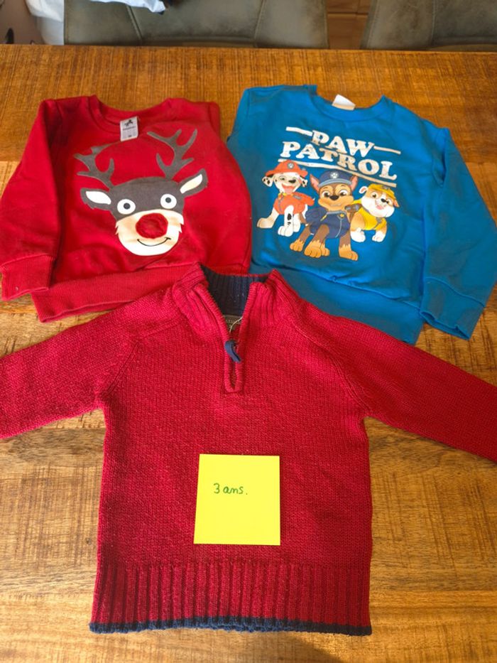 pulls 3ans