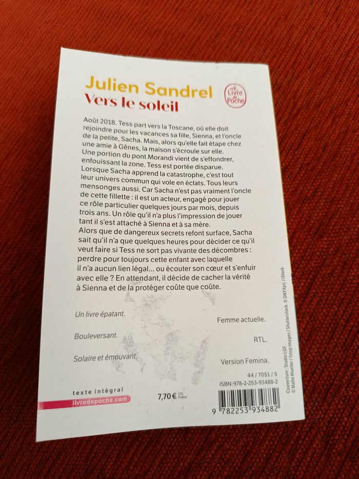 Livre julien sandrel - photo numéro 2