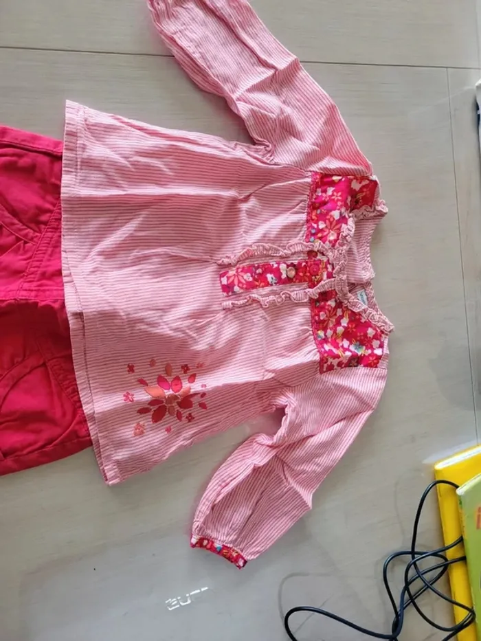 Ensemble pantalon et blouse Vertbaudet - photo numéro 2