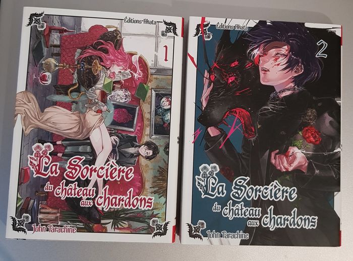 Lot Manga Sorcière du château aux chardons (La) Tome 1 et 2 - John Tarachine - Akata