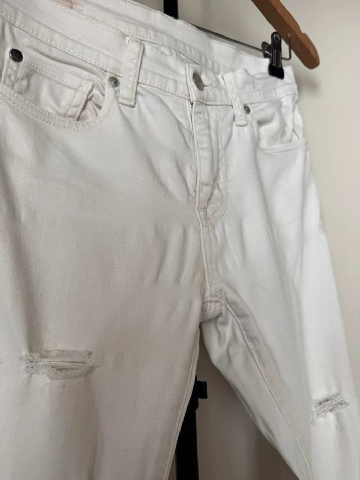 Jean blanc super Skinny w 28 l 32 Ralph Lauren - photo numéro 5