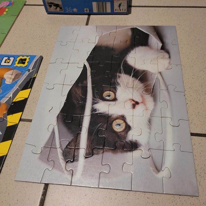 Lot 3 puzzles enfant - photo numéro 4