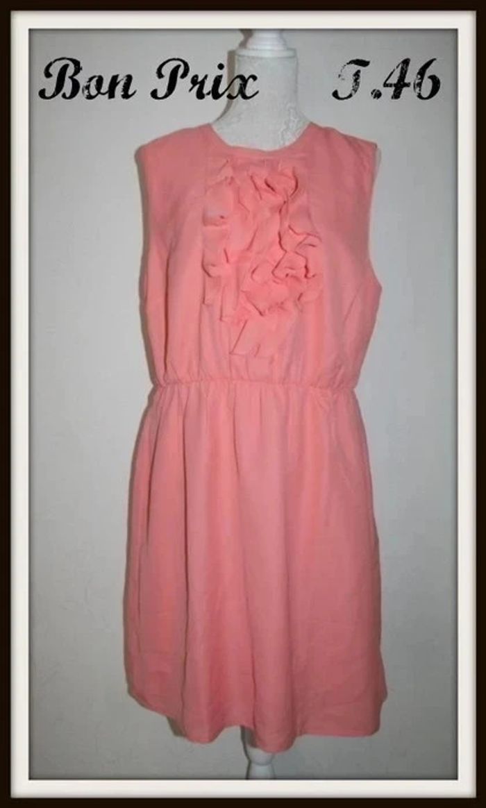 Robe couleur pêche Bodyflirt neuve taille 46