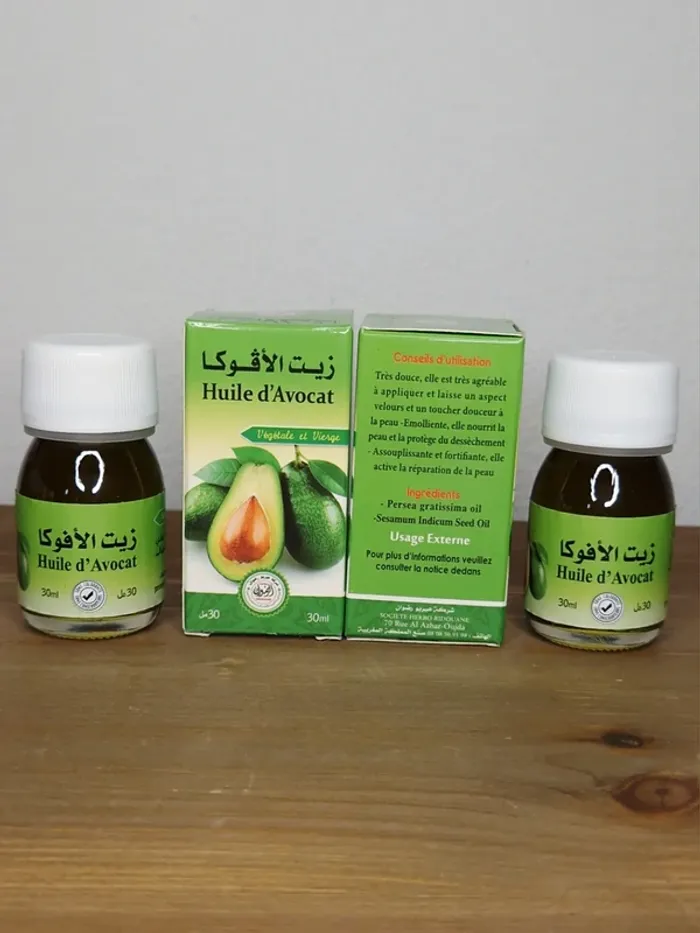 2 huiles avocat usage externe 2x30ml