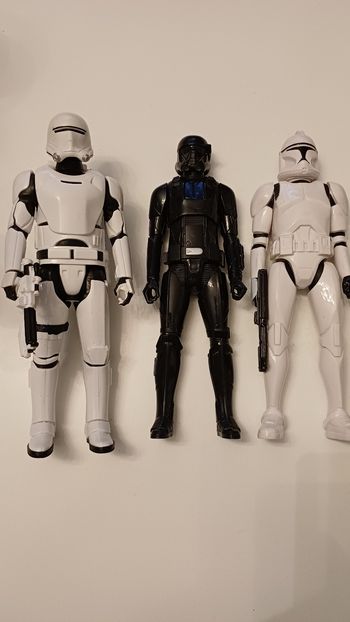 Lot de 3 figurines Trooper starwars