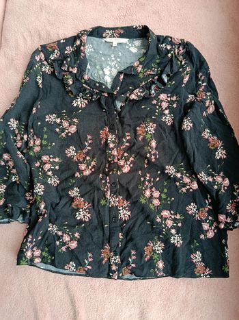 Chemise fleurie t40