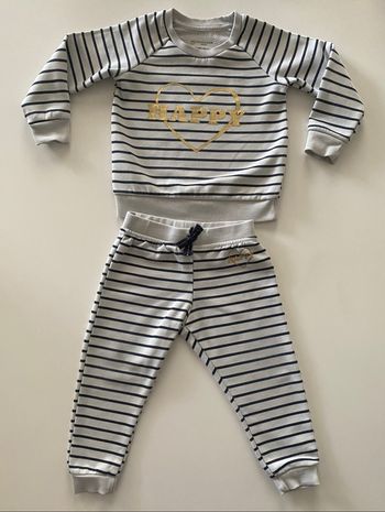 Ensemble marinière 12-18 mois