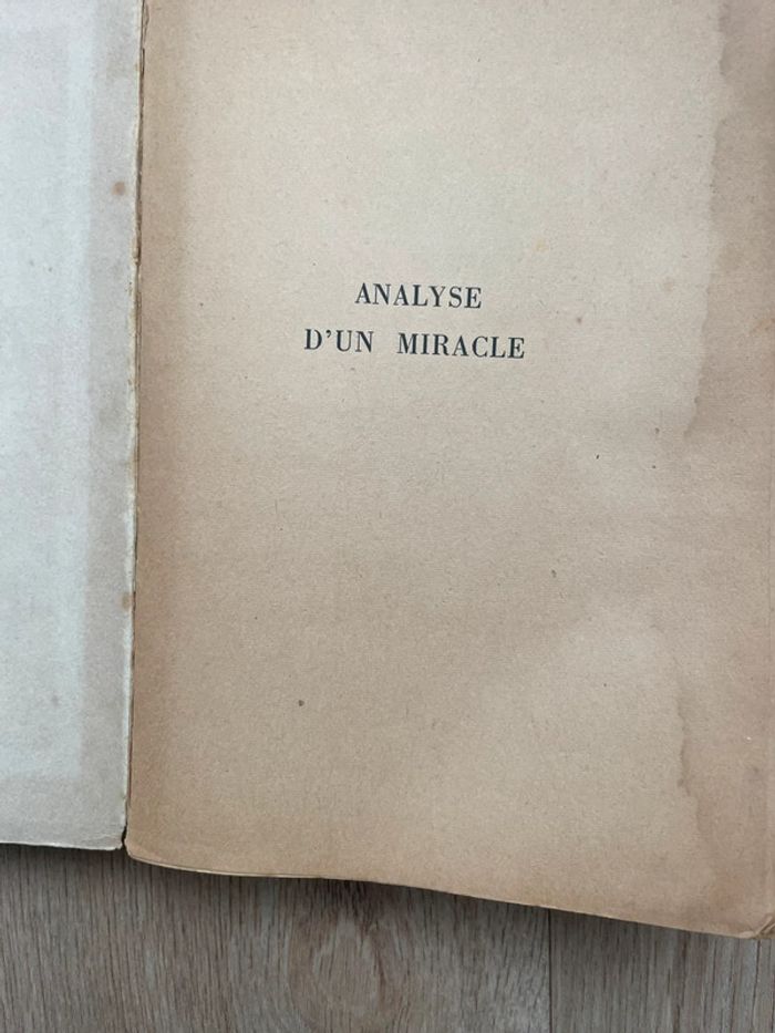 Analyse miracle 1949 - photo numéro 2