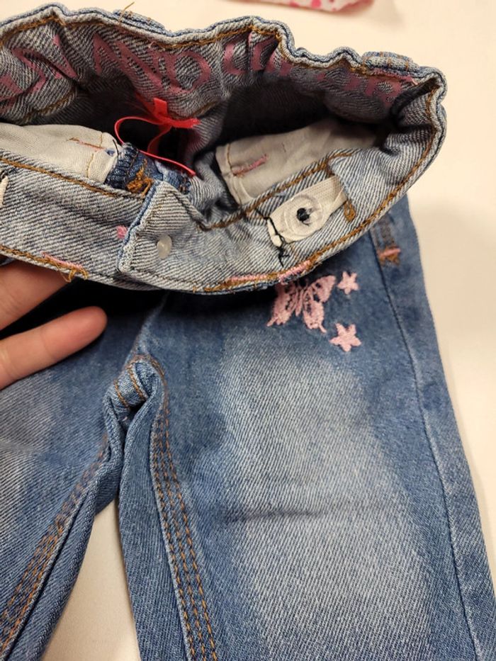 Ensemble jean t shirt 6mois fille - photo numéro 3