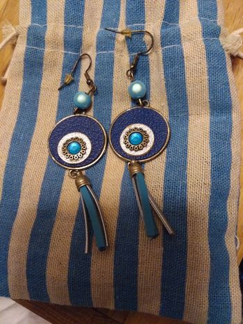 Jolie boucles bleues