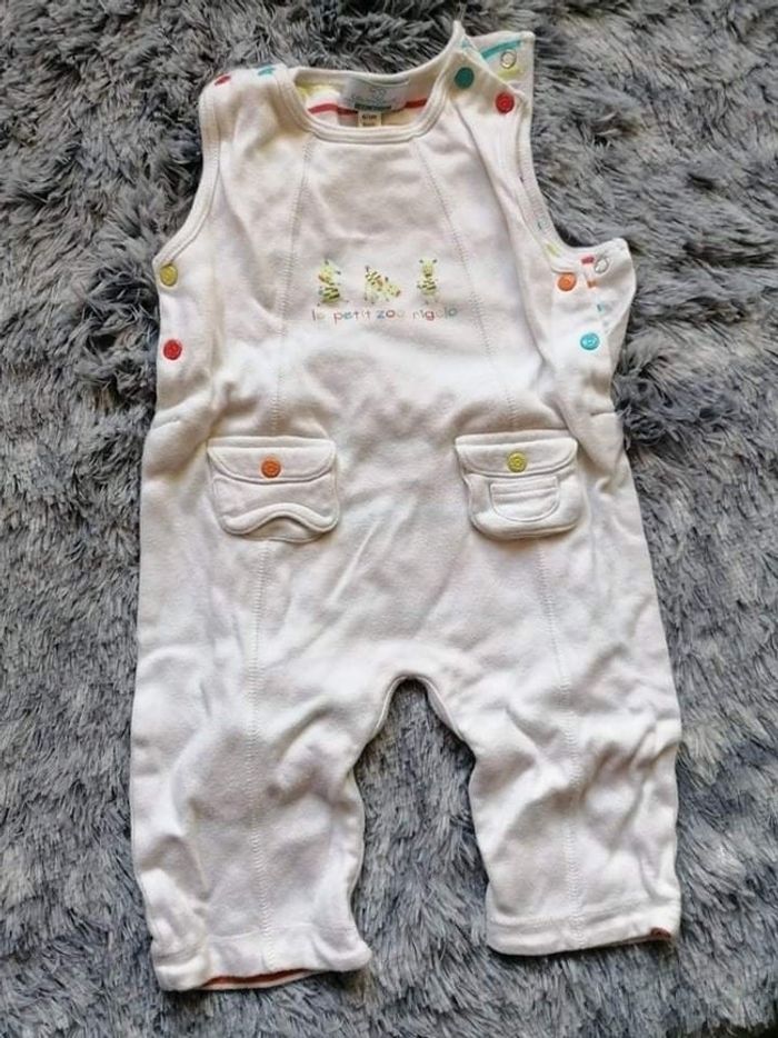 Ensemble salopette verbaudet 6M - photo numéro 2