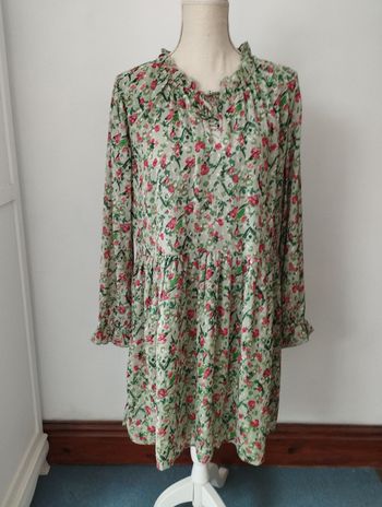 Robe fleurie - LH - T. 42 - Neuve