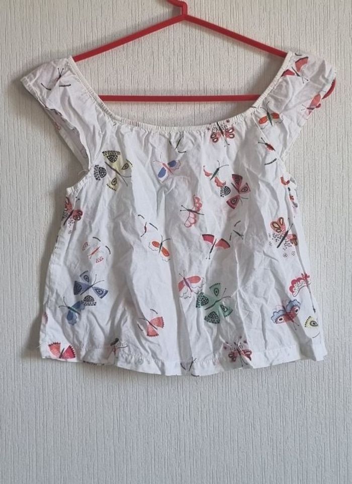 T-shirt papillon