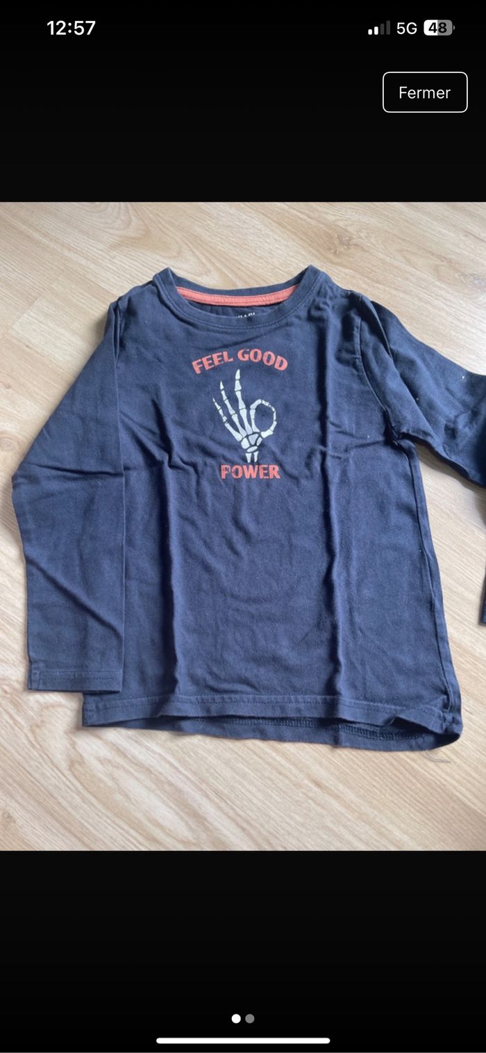 Teeshirt manches longues