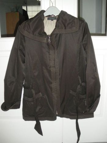 Veste marron T.34/36