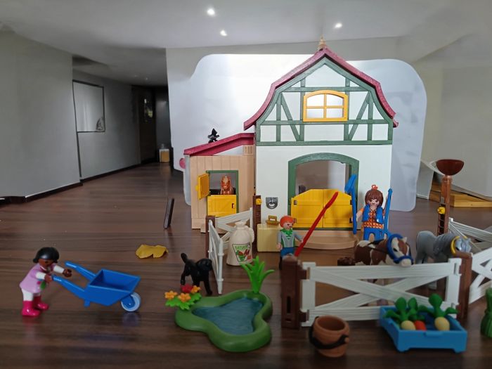 Le ranch poney club country Playmobil - photo numéro 2