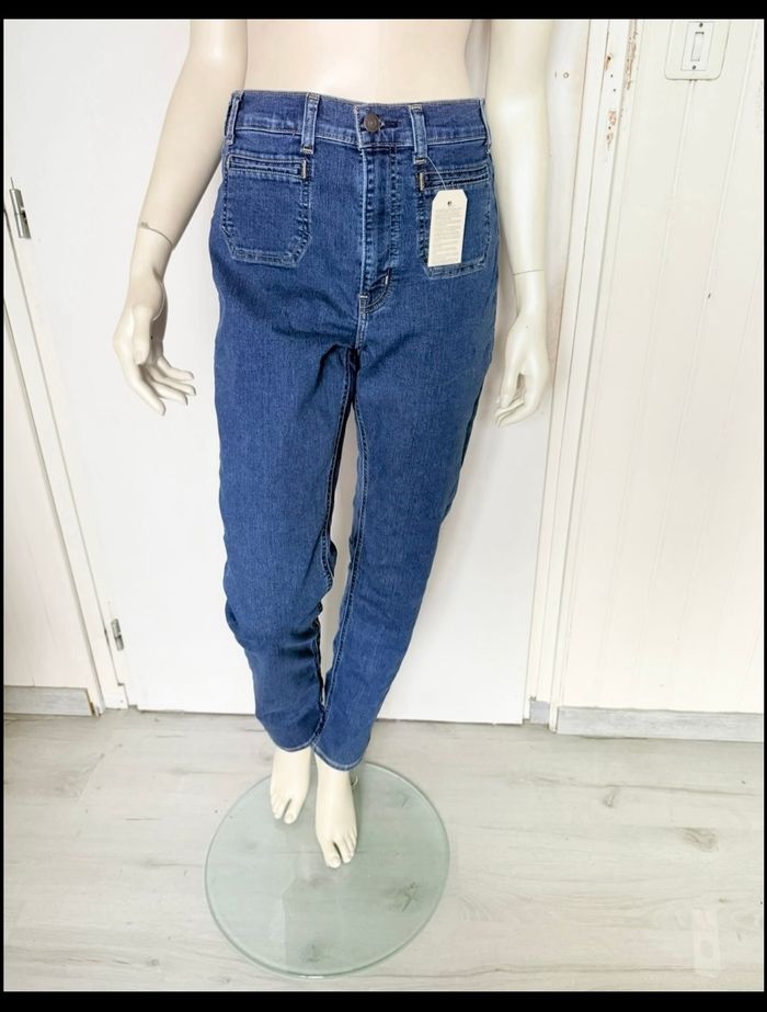 Jean Levi’s 724 High-Rise Slim Straight – Taille 30/30 – Bleu denim – Neuf avec étiquette - photo numéro 9