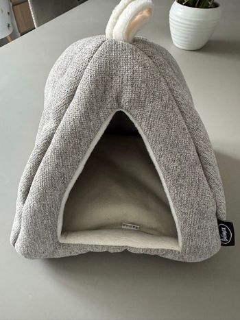 Igloo tissus chaud et douillet. Bubimex. Pour petit lapin / rongeur