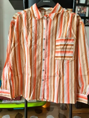 Chemise à rayures