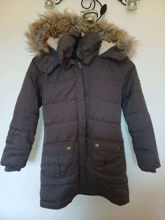 Manteau long fille 12 ans