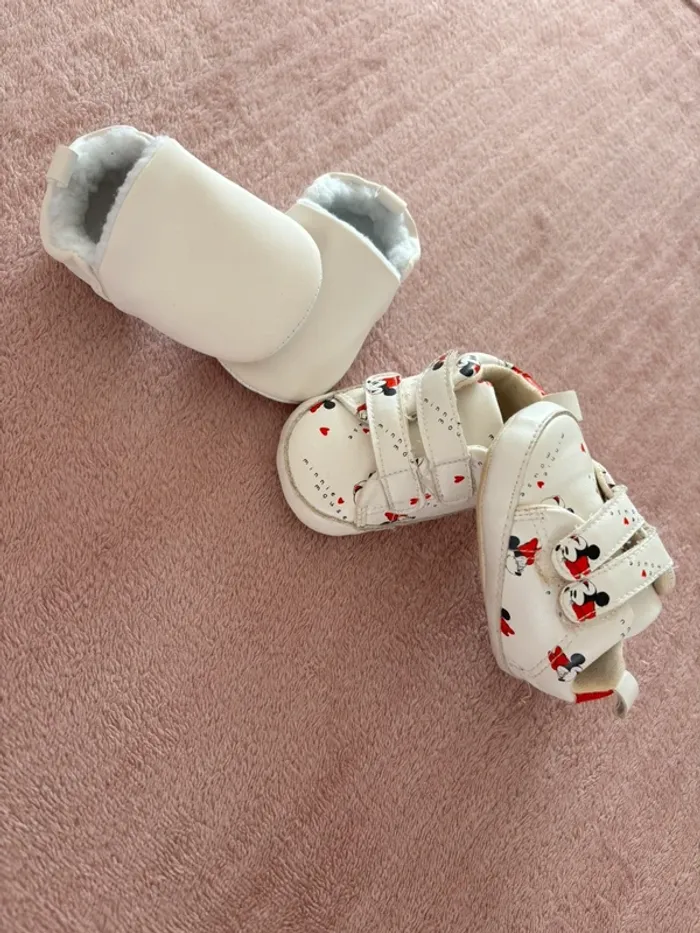 Lot de 2 paires de chaussures bébé