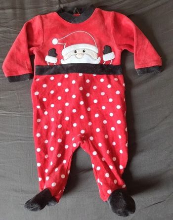 Pyjama Mixte 3 mois thème Noël