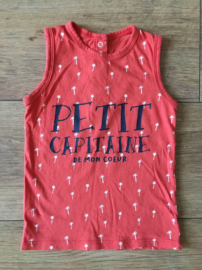 Débardeur coton 18 mois